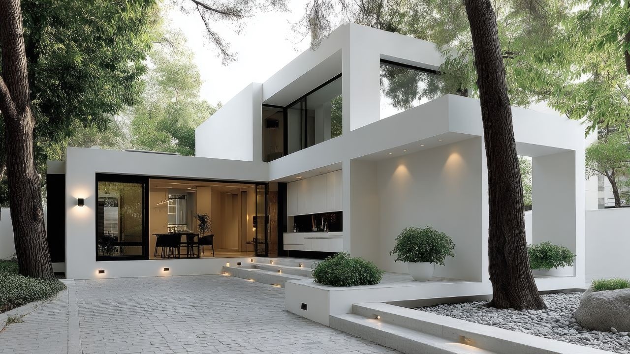 Not Just White Walls: The Ultimate Warm Modern Minimalist Home Tour