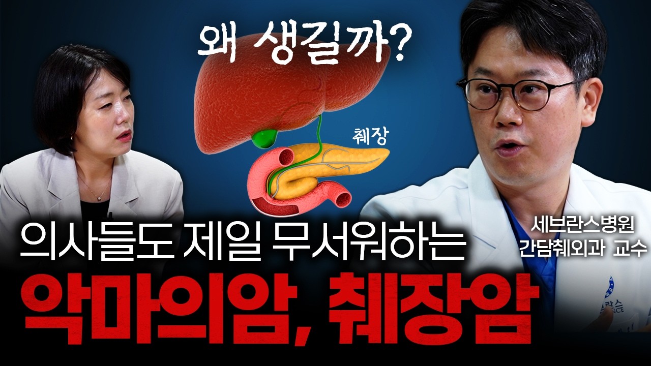 췌장암 피하는 법? 4가지만 버리세요 *튀김 좋아하면 꼭 시청  [세브란스병원 간담췌외과 황호경 교수]