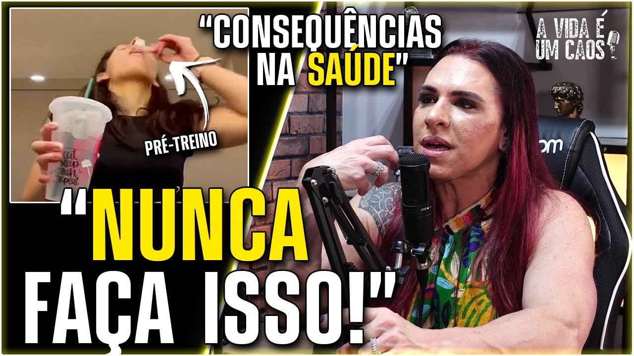 NÃO FAÇA A CAGADA DE JOGAR PRÉ-TREINO DIRETO NA BOCA (ALÊ GRIMALDI)