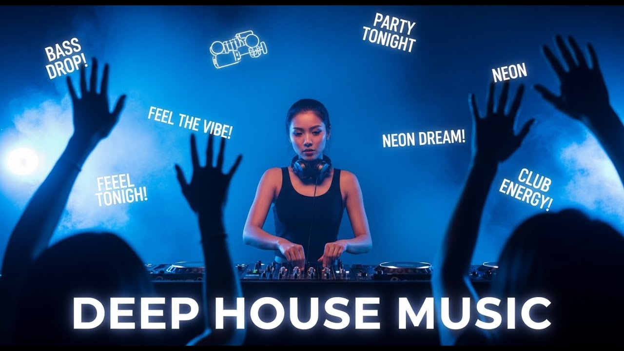 Deep House Music for Night Lovers 🌌 Smooth Hypnotic Groove with Deep Atmosphere