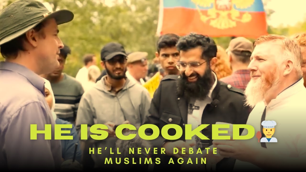 Сторонник превосходства белой расы УНИЧТОЖЕН Хамзой Деном и Smile2Jannah 🔥 | Уголок ораторов