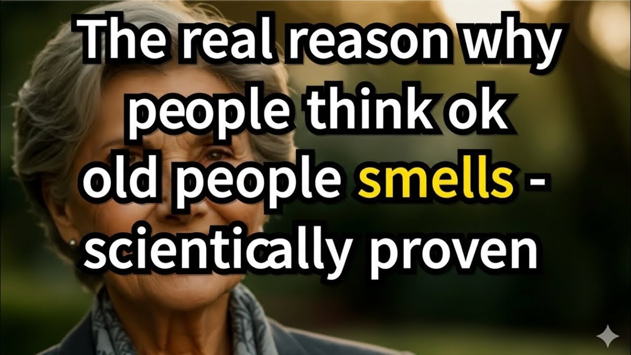 The real reason why people think old people smells - scientifically proven (and how to prevent it)