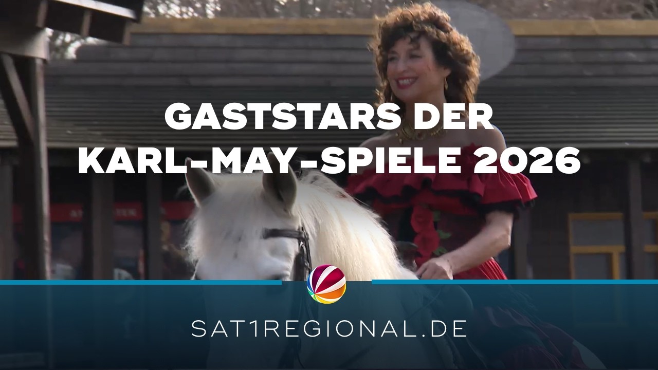 Karl-May-Spiele 2026: Gaststars präsentieren sich in Kostümen