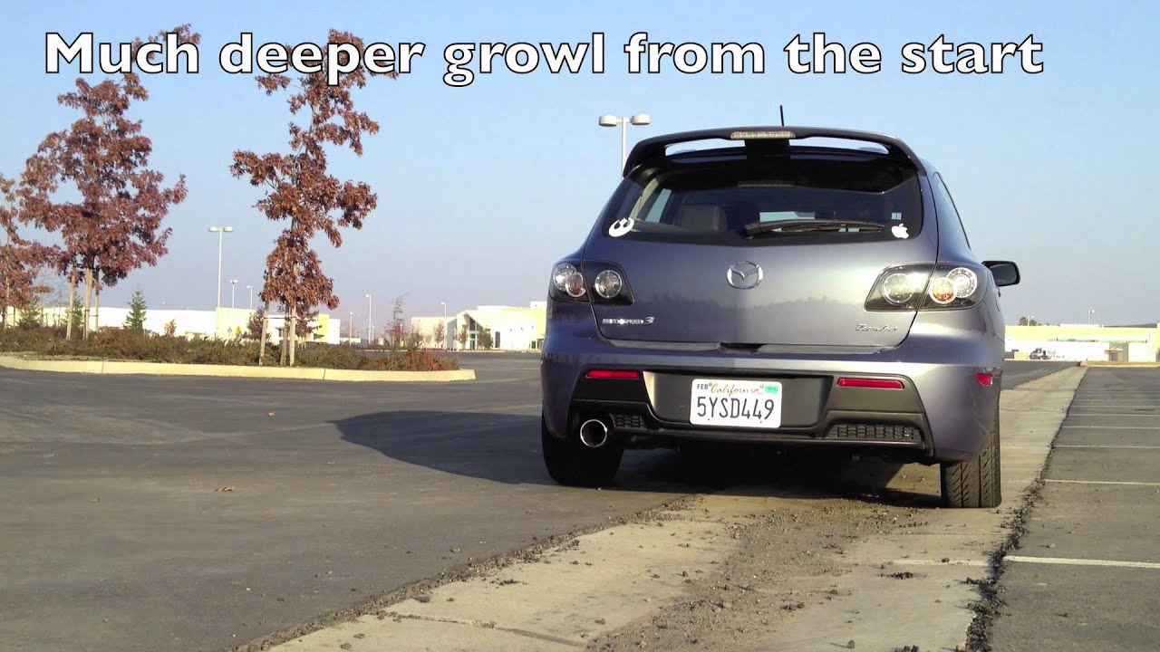 '07 Mazdaspeed 3 Resonator Delete