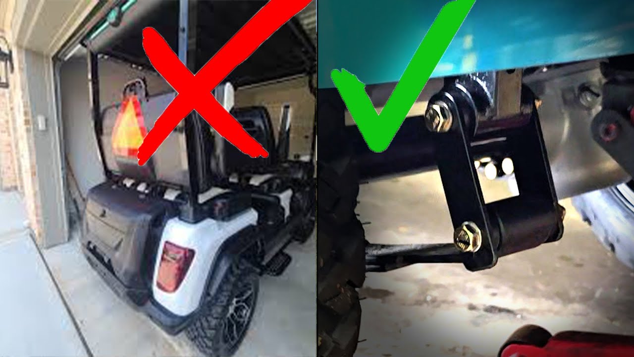 D5 Maverick Golf Cart Too Big For Your Garage? We Have The Solution!