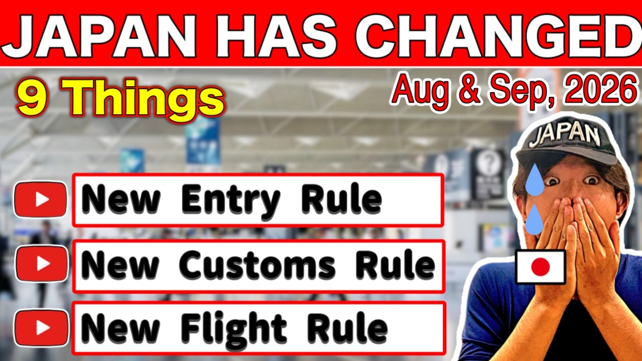 JAPAN HAS CHANGED 🇯🇵 9 New Rules Every Tourist Must Know (2026)