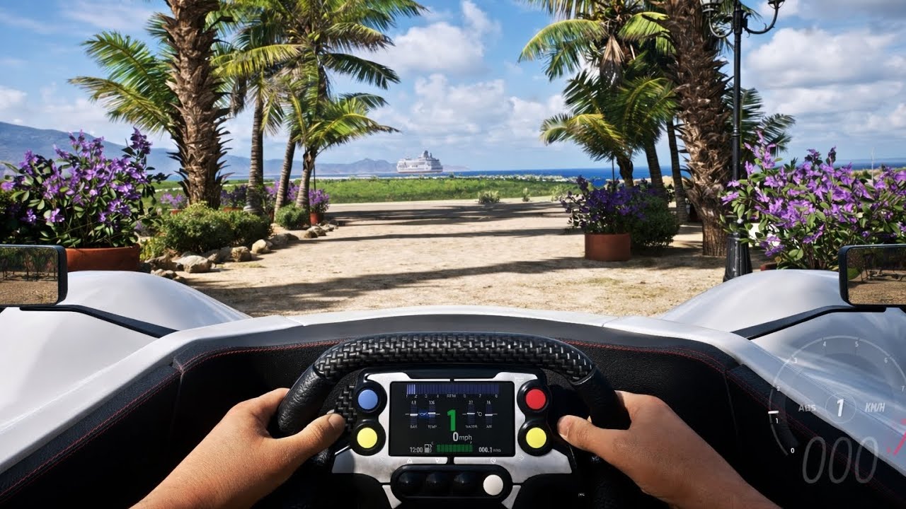 4K RELAXING DRIVE | BAC Mono | Pure Sequential Sound | Mexico Coastal Cruise | No Commentary | FH5
