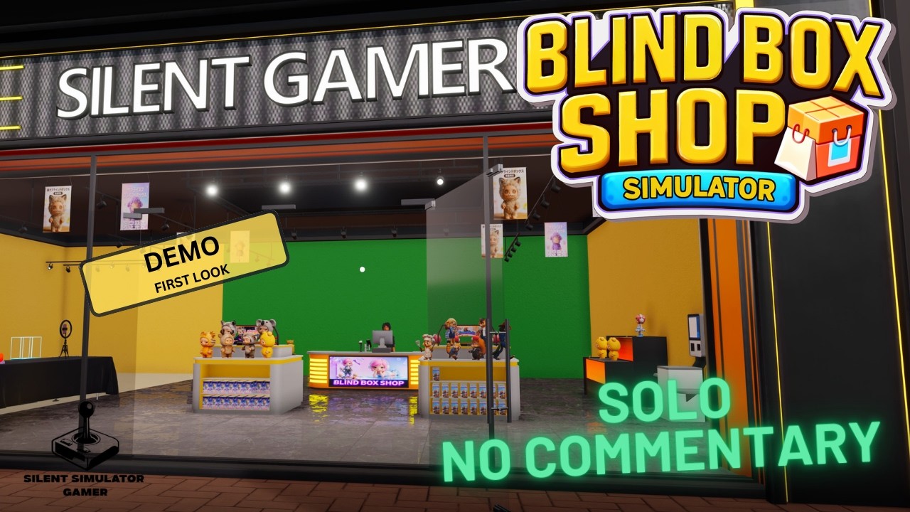Blind Box Shop Simulator Demo | First Look