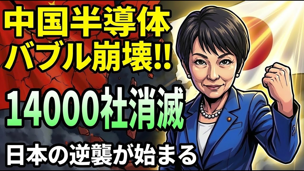 中国半導体が"静かに崩壊中"…1万4000社が消えた本当の理由【日本の逆襲】
