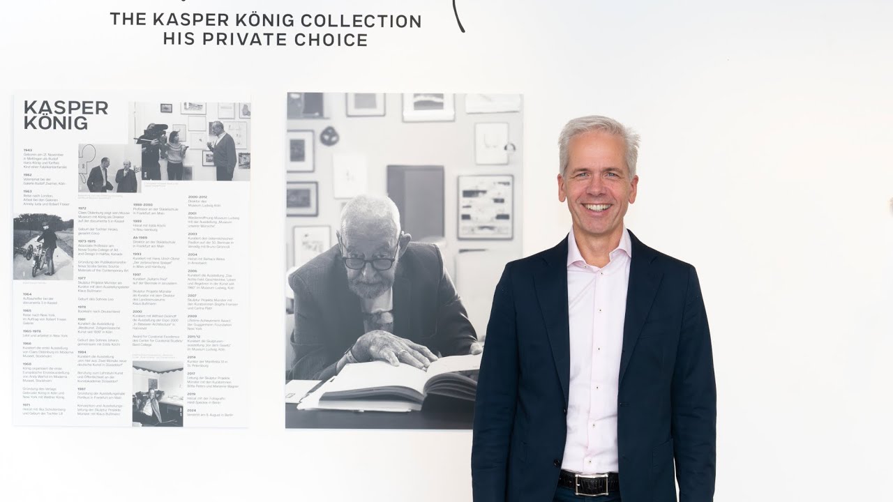 Rundgang mit Markus Eisenbeis | Vorbesichtigung The Kasper K&ouml;nig Collection VAN HAM Kunstauktionen