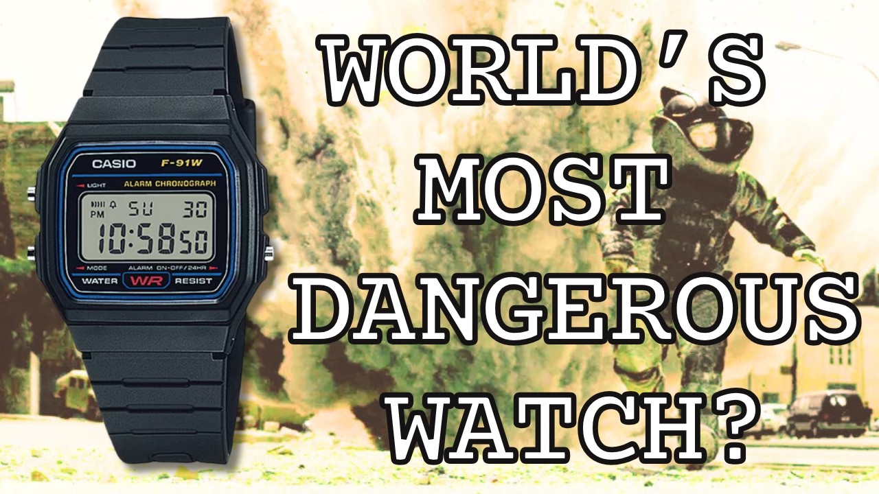 Casio F91W  - The Most Dangerous Watch In The World?