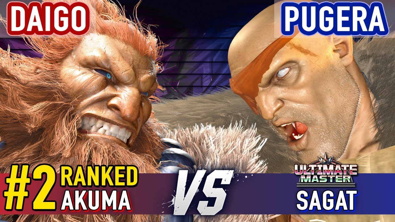 SF6 ▰ DAIGO (#2 Ranked Akuma) vs PUGERA (Sagat) ▰ High Level Gameplay
