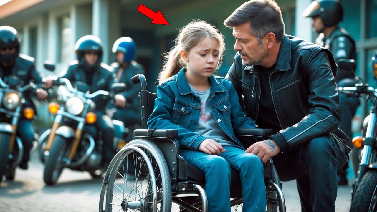 Paralyzed Girl Asked Bikers To Walk Her To School—What 300 Hells Angels Did Melted The Entire Town