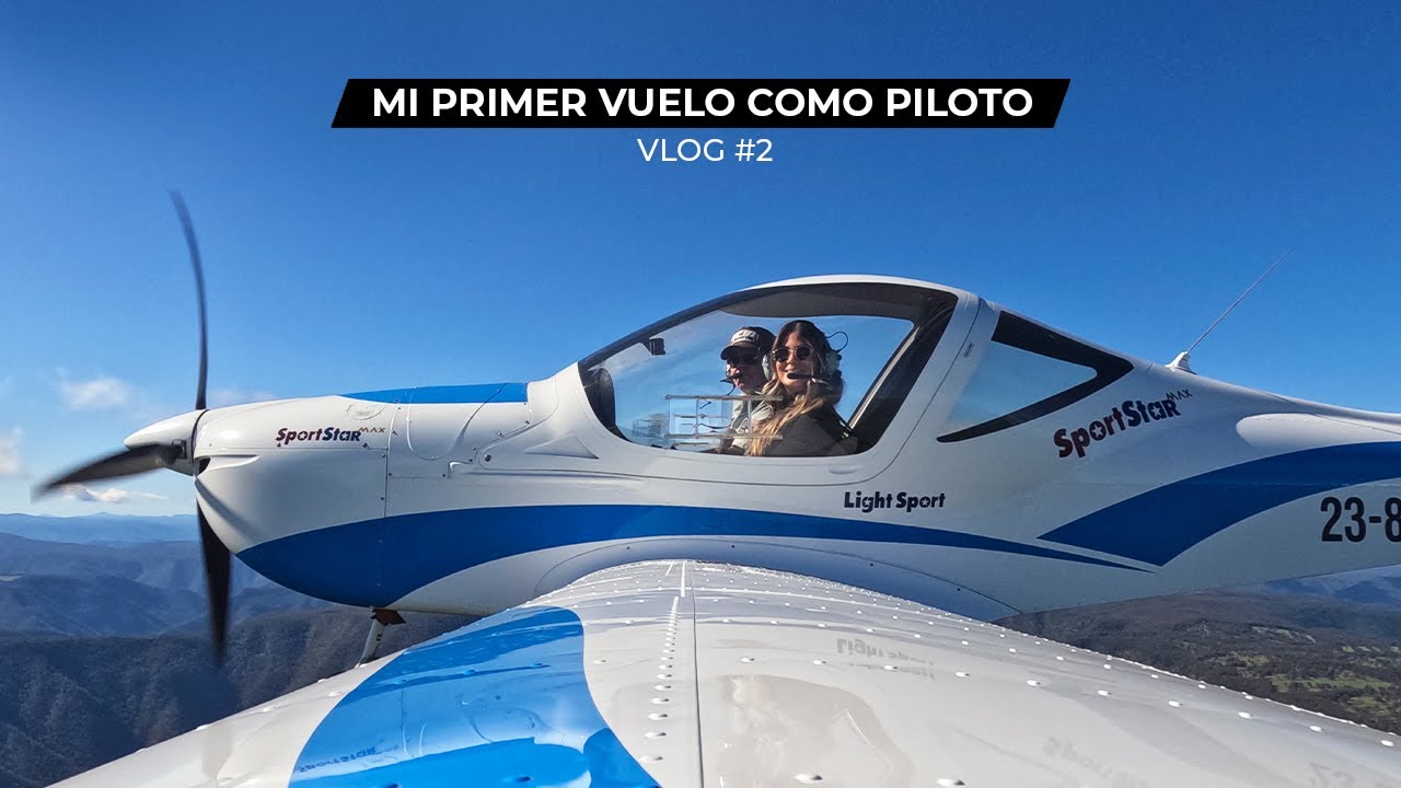Asi de facil es volverte piloto | Vlog #2| 🚐🌎 Alejandra Travels