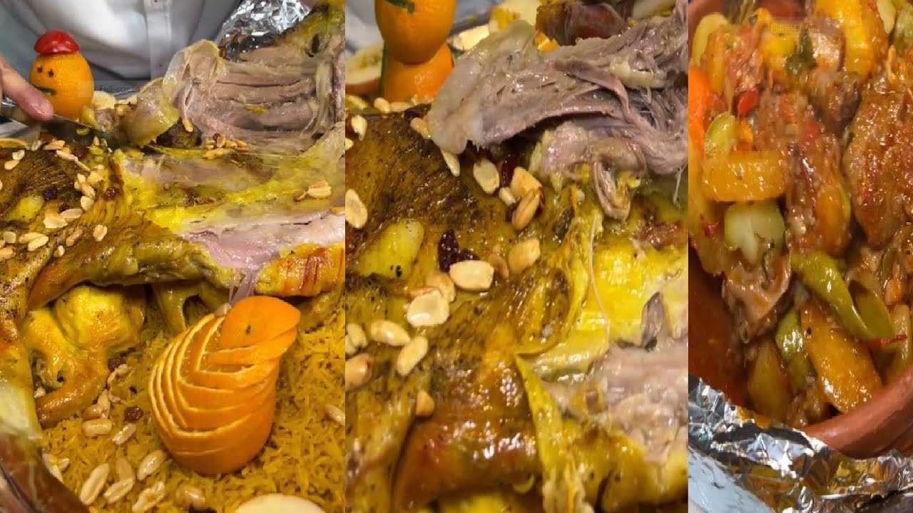 اجمد💪 بورمه بدوي ولحم مندى😋 في واحه لوسيندا