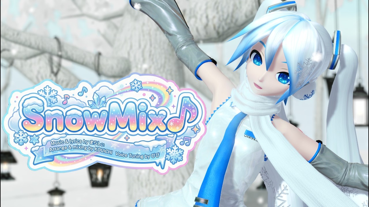 【MMD】 SnowMix♪ -Game Ver- (Motion Public DL)