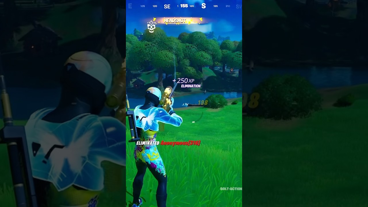 Sniper Headshot Eliminations #fortnite #fortniteclips #fortnitemontage #consoleplayer