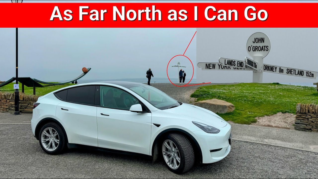 Can you drive a Tesla to the top of Scotland? And not get stranded? Lets find out...