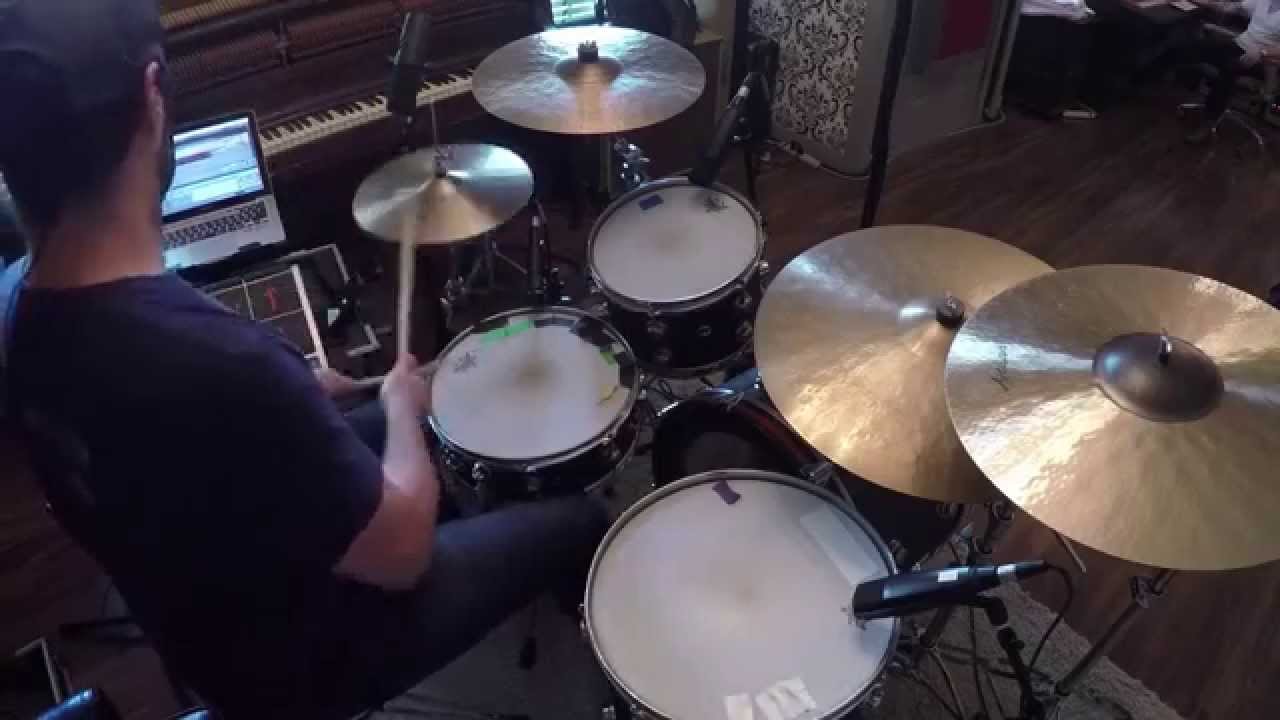 Sia Chandelier Drum Cover by Philip Ellis on a Camco Drum Set