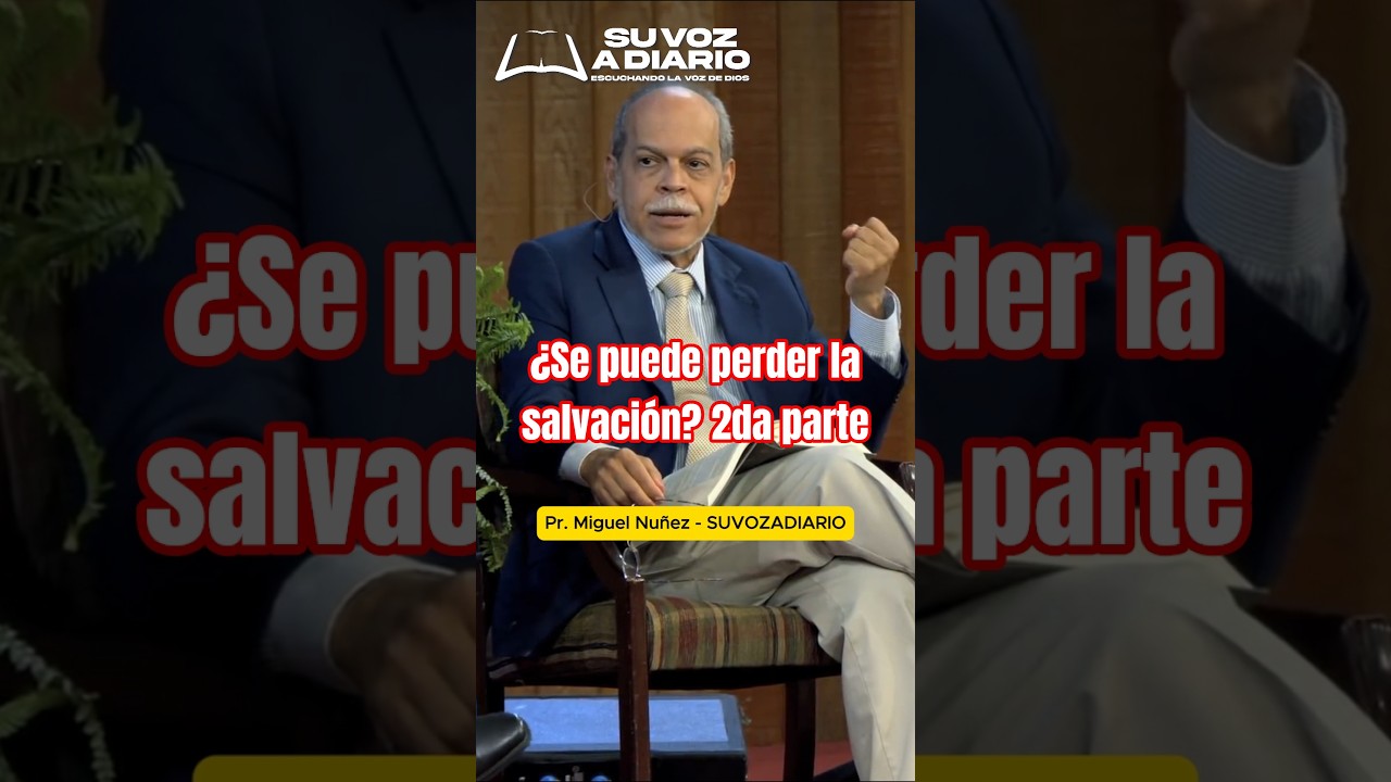 &iquest;Se puede perder la salvaci&oacute;n? 2da parte🗣 Pr. Miguel Nu&ntilde;ez #teologiareformada #biblia #shorts