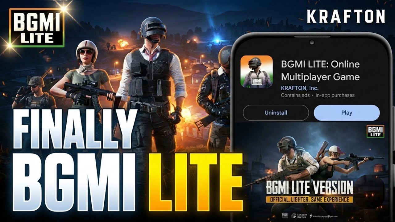 FINALLY BGMI LITE ✅ OFFICIAL REPLY | BGMI ANNOUNCEMENT 🇮🇳