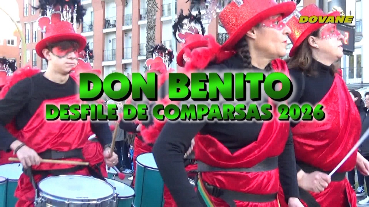 DON BENITO (Badajoz). Desfile de Comparsas de Carnaval 2026.