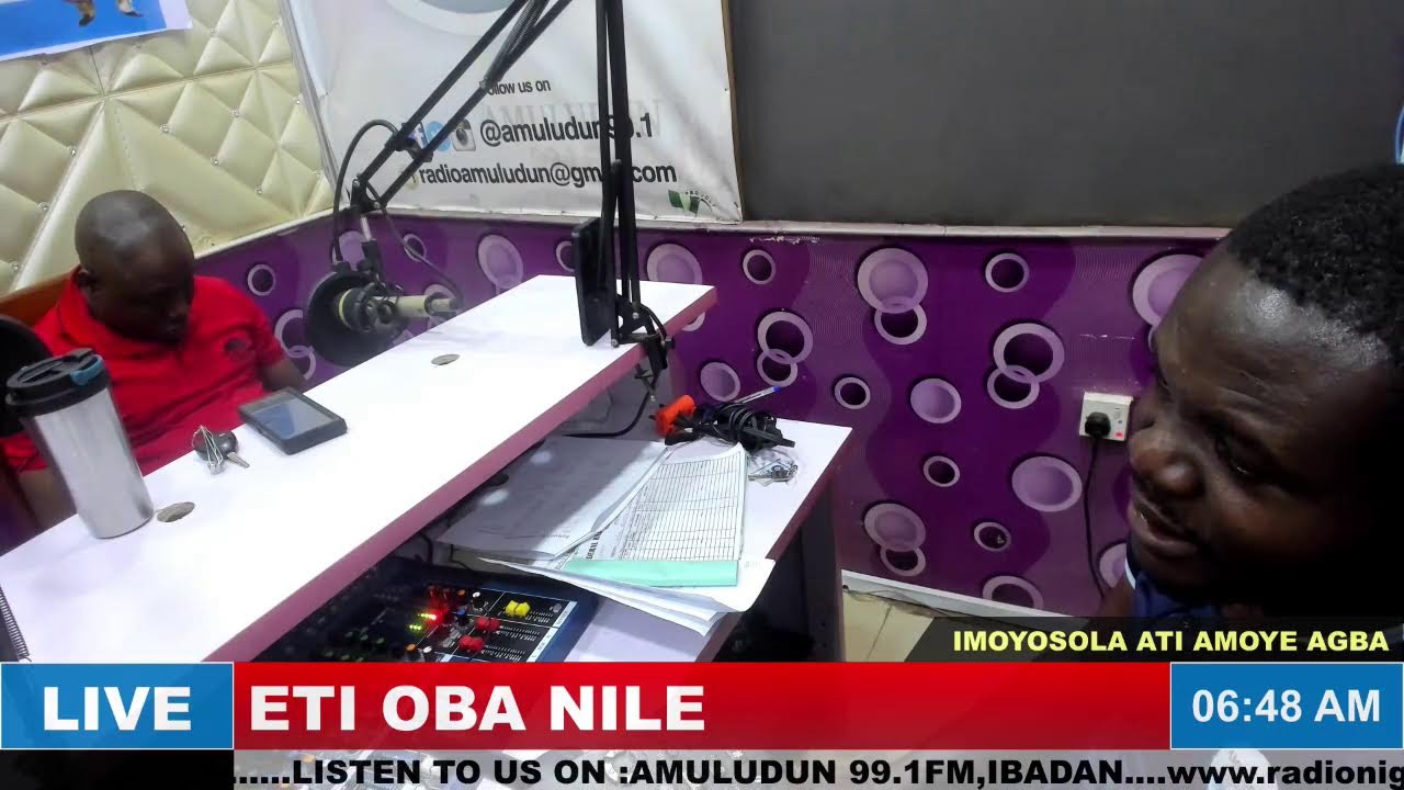 AMULUDUN 99.1 FM MONIYA IBADAN...O TA WON YO