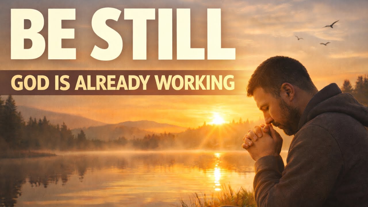 Be Still - God Is Already Working | Powerful Christian Motivation Message