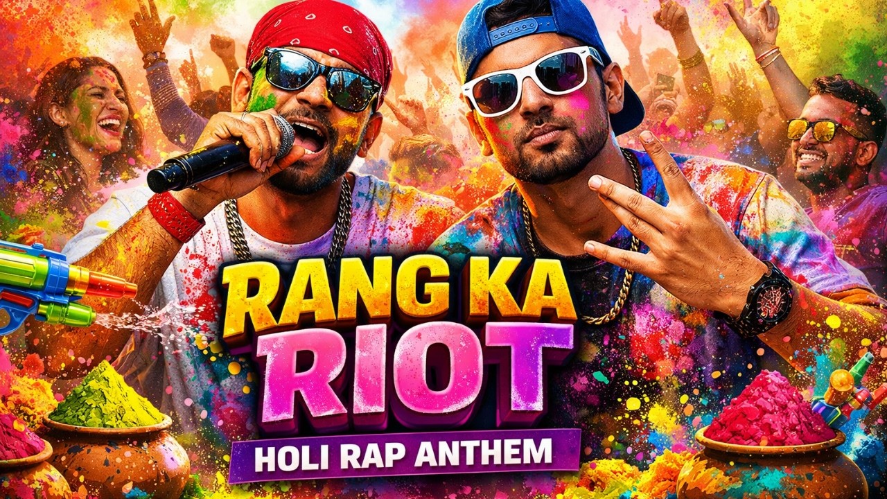 Rang Ka Riot (Holi Rap Anthem)🔥 | Holi Dance Anthem 2026 | Item Song 2026 | Dhol & Disco