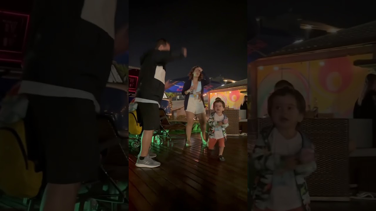 Rosalu e Banda na layback pro house (Mundial de Surfe em Saquarema)