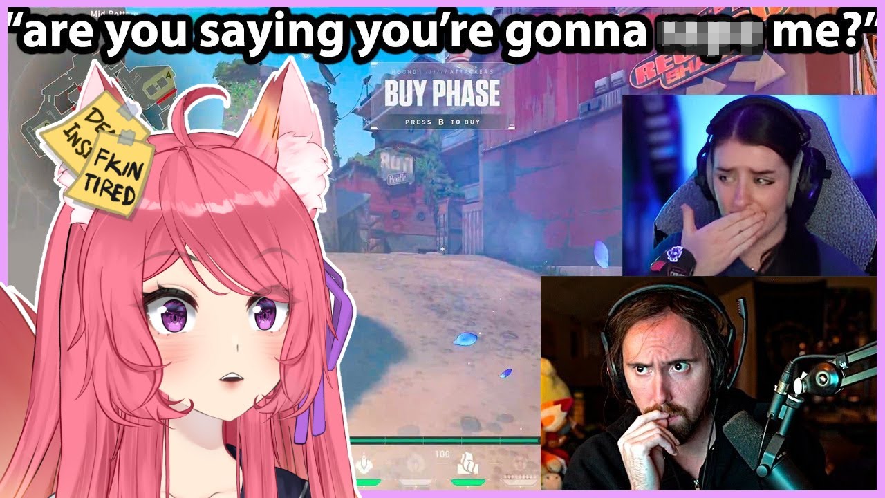 Unhinged Gamer Lobby | Kitsu reacts to Asmongold
