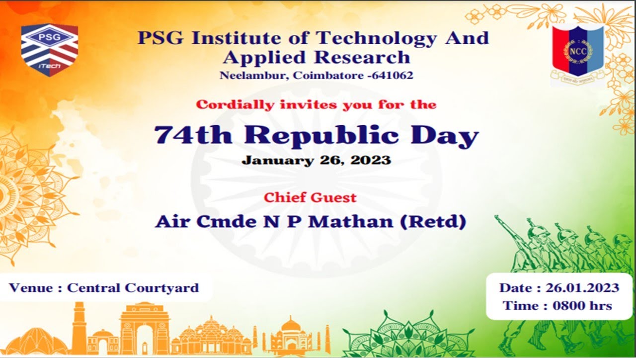 74th Republic Day