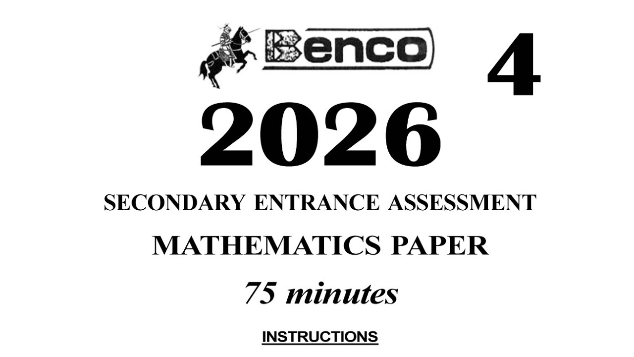 BENCO 2026 TEST 4 SECTION 2