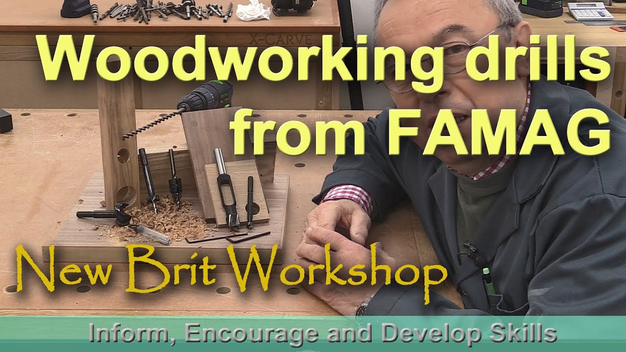 Woodworking Drills from Famag