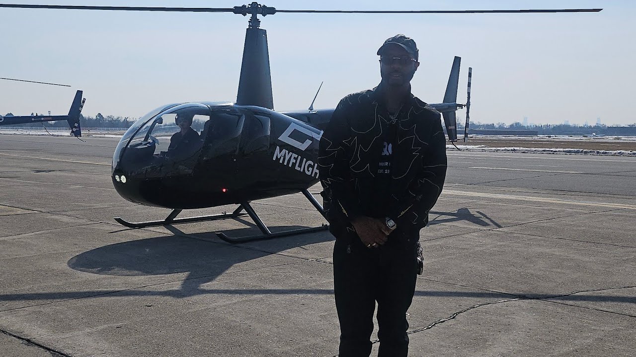 Helicopter ride threw Detroit with my wife for Valentines day 2026