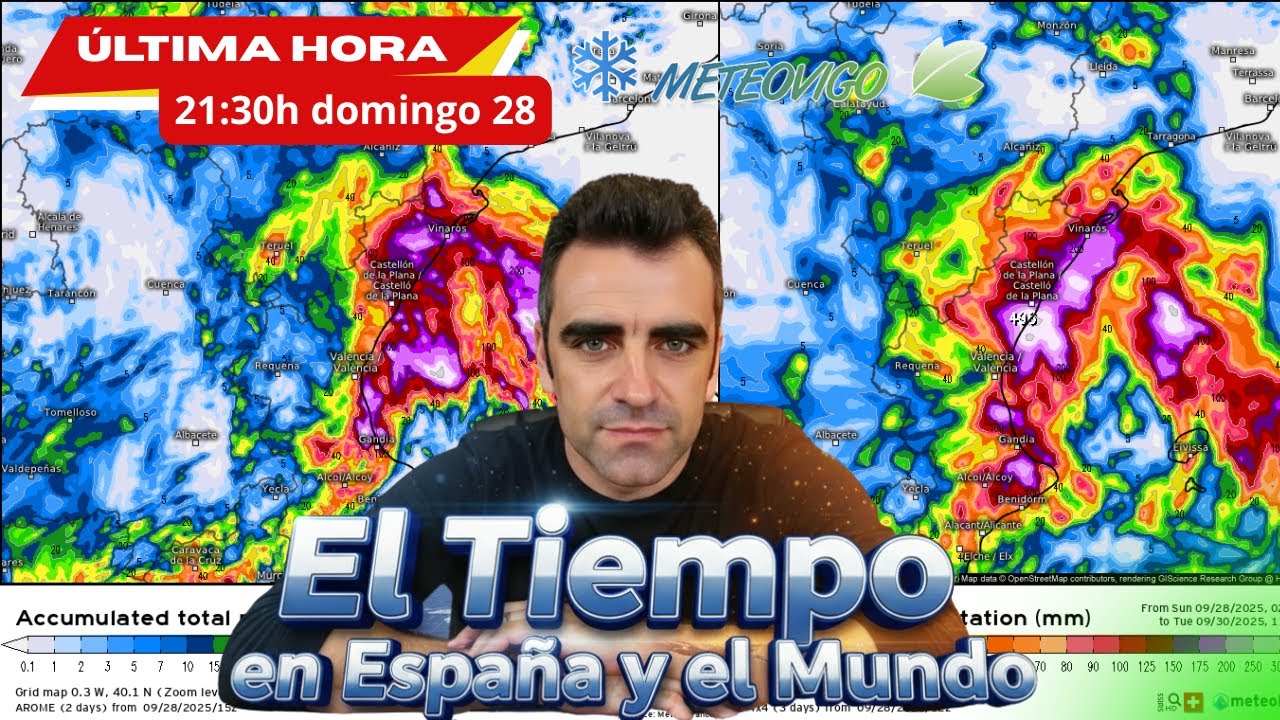 🛑​ Lluvias torrenciales: actualizamos modelos de alta resolución para ver el probable impacto