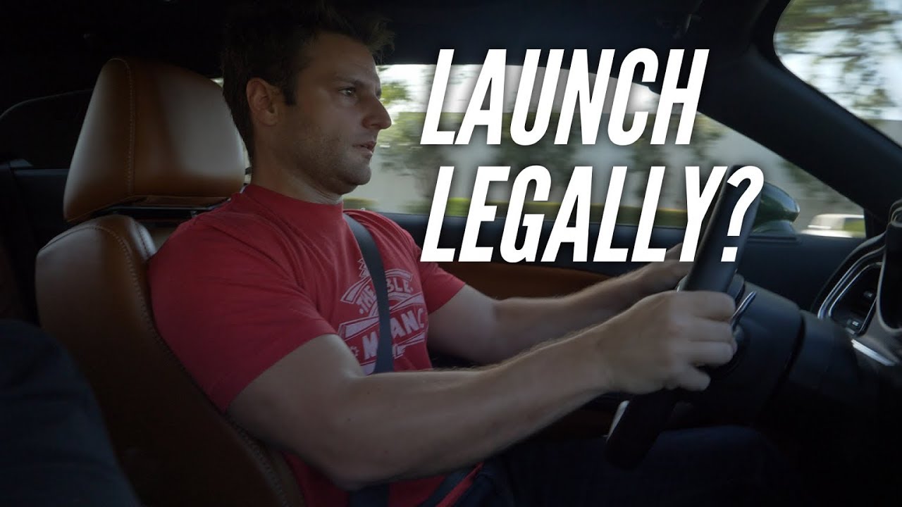 Can you Launch a Hellcat Red Eye on the Street without breaking the law?