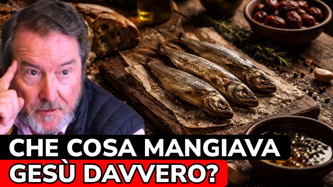 ¿CHE COSA MANGIAVA DAVVERO GESÙ? (LA RISPOSTA SORPRENDE)