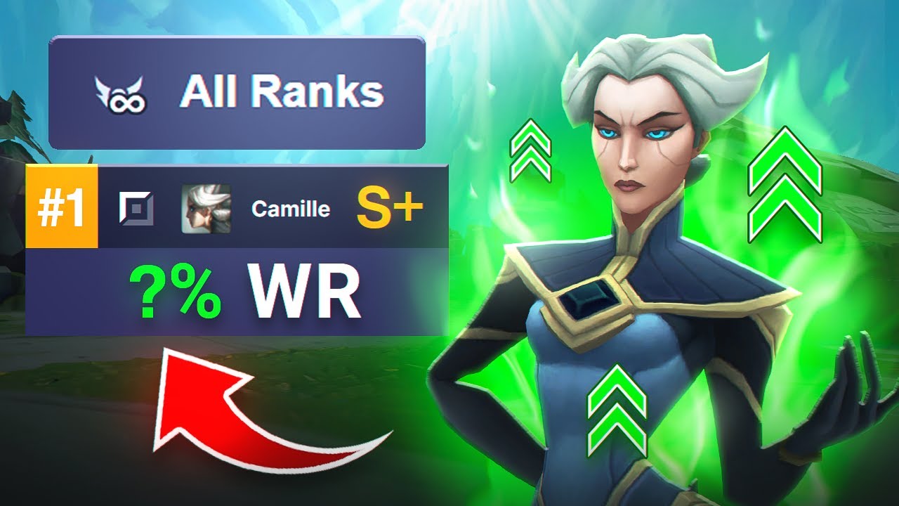 CAMILLE IS THE BEST WINRATE TOP IN EVERY ELO NOW