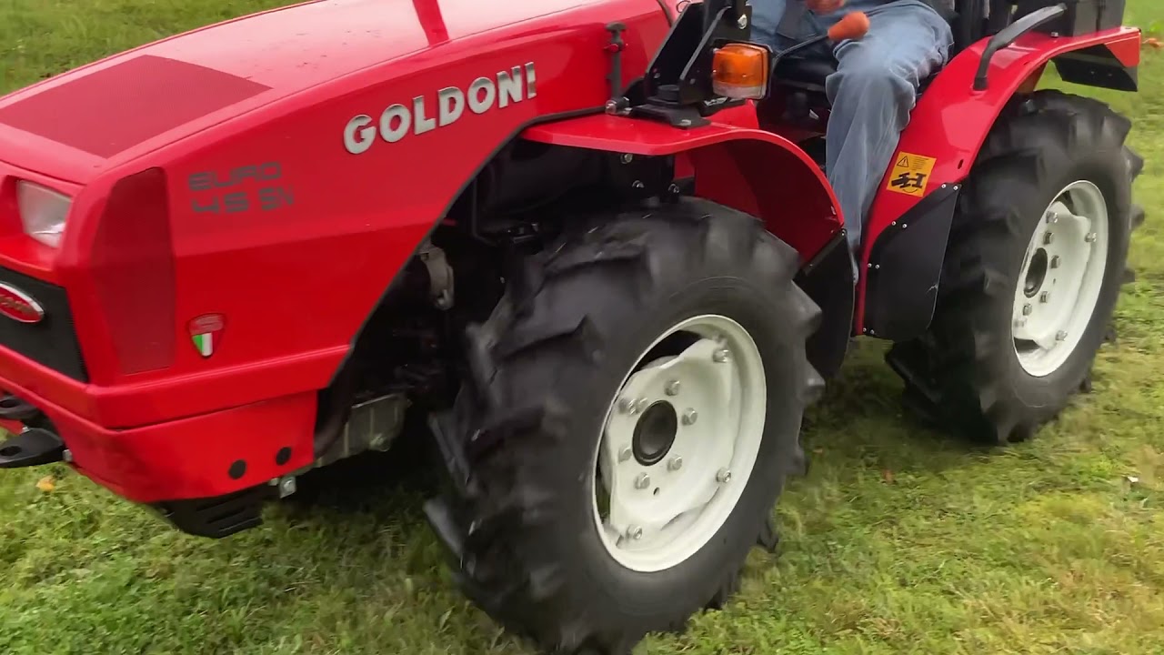 K&ouml;p Traktor Goldoni Euro 45 SN midjestyrd p&aring; Klaravik