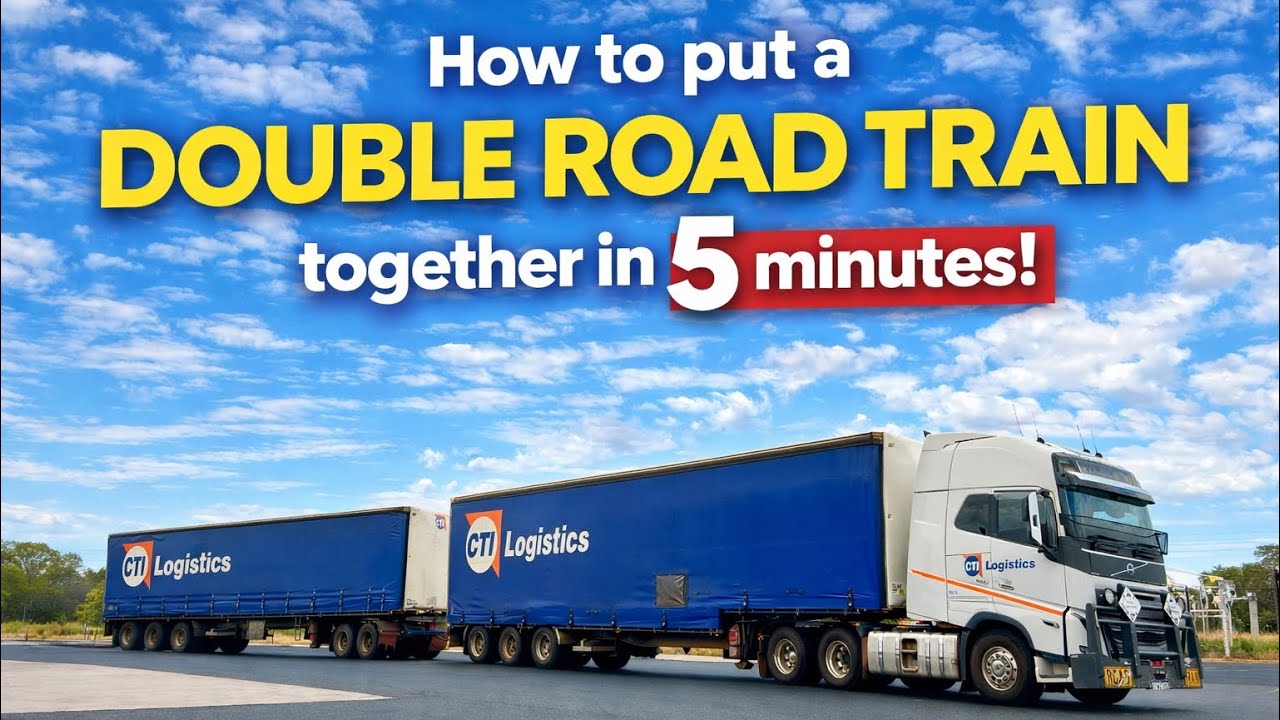 Road Train Lesson - How to put it together - Explained in 5 minutes.