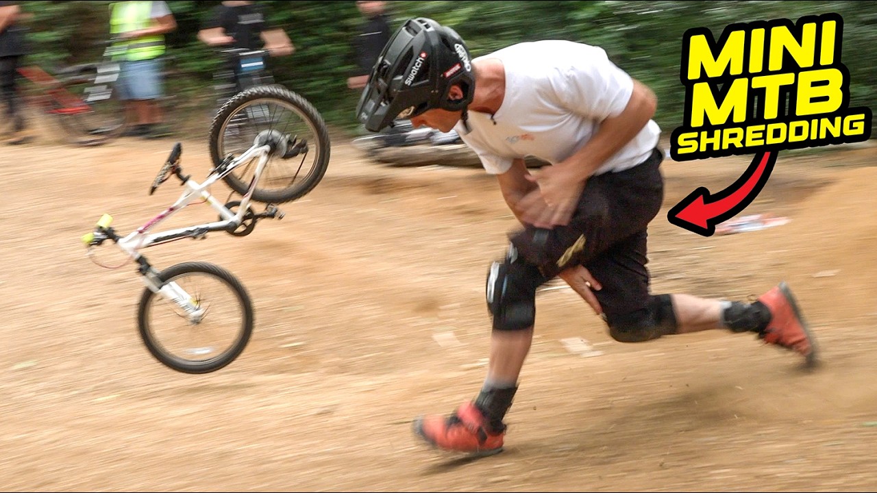 HERE'S WHY MINI MOUNTAIN BIKES ARE THE MOST FUN EVER!