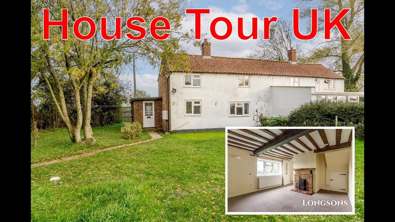 HOUSE TOUR UK Country Cottage!  To Let  £850 PCM  Little Fransham, Norfolk - Longsons Estate Agents