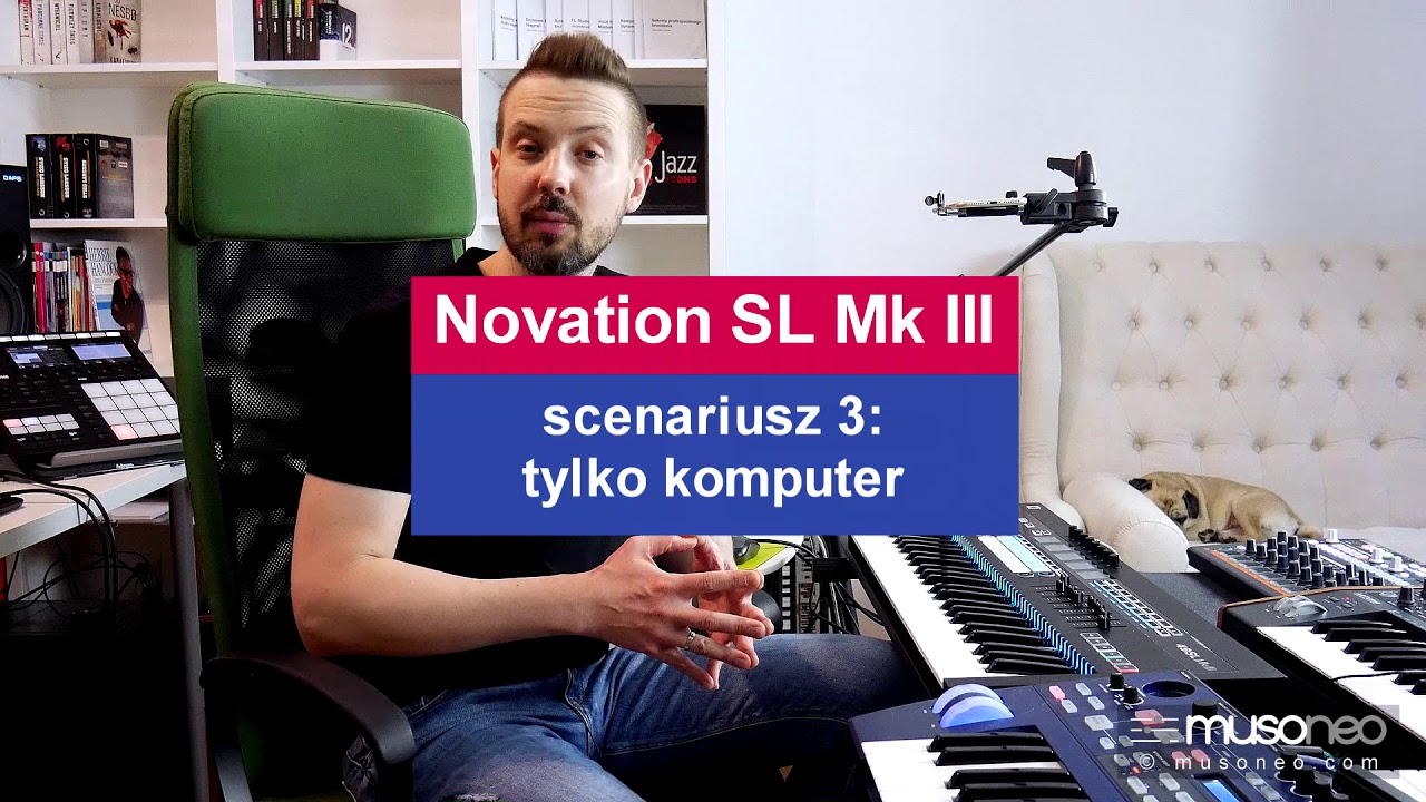 Klawiatura MIDI Novation SL MK III review PL / test po polsku