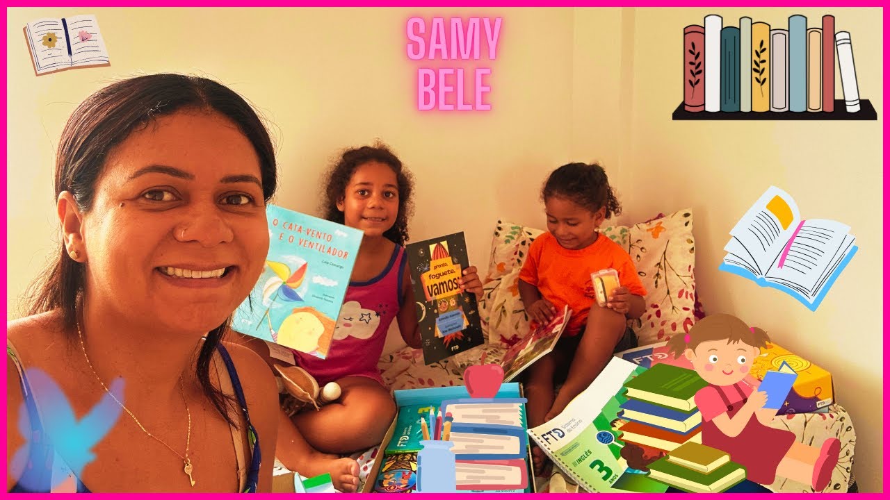 OLHA O TANTO DE LIVROS DA MARINA E DO LUCAS!!!