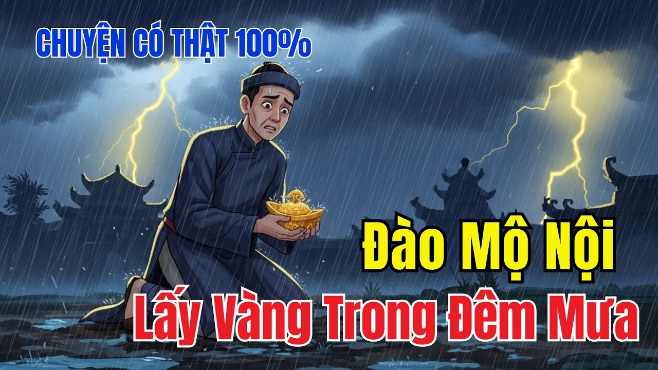 Đêm Mưa Đào Mộ Nội Lấy Vàng - Nghịch Tử Trả Quả Kinh Hoàng | Nhân Quả Đến Khi Không Ai Ngờ