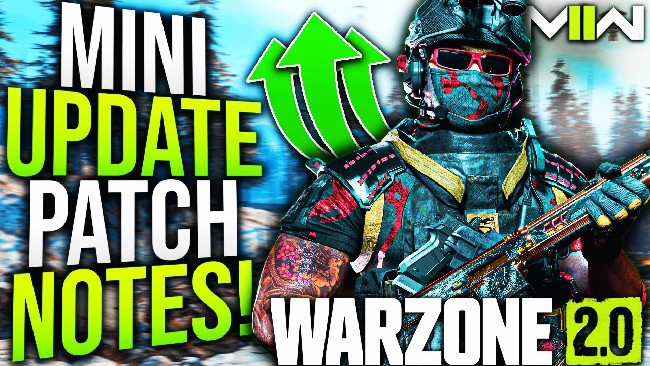 WARZONE 2: New Mini UPDATE PATCH NOTES & Gameplay Changes! (MW2 New Update)