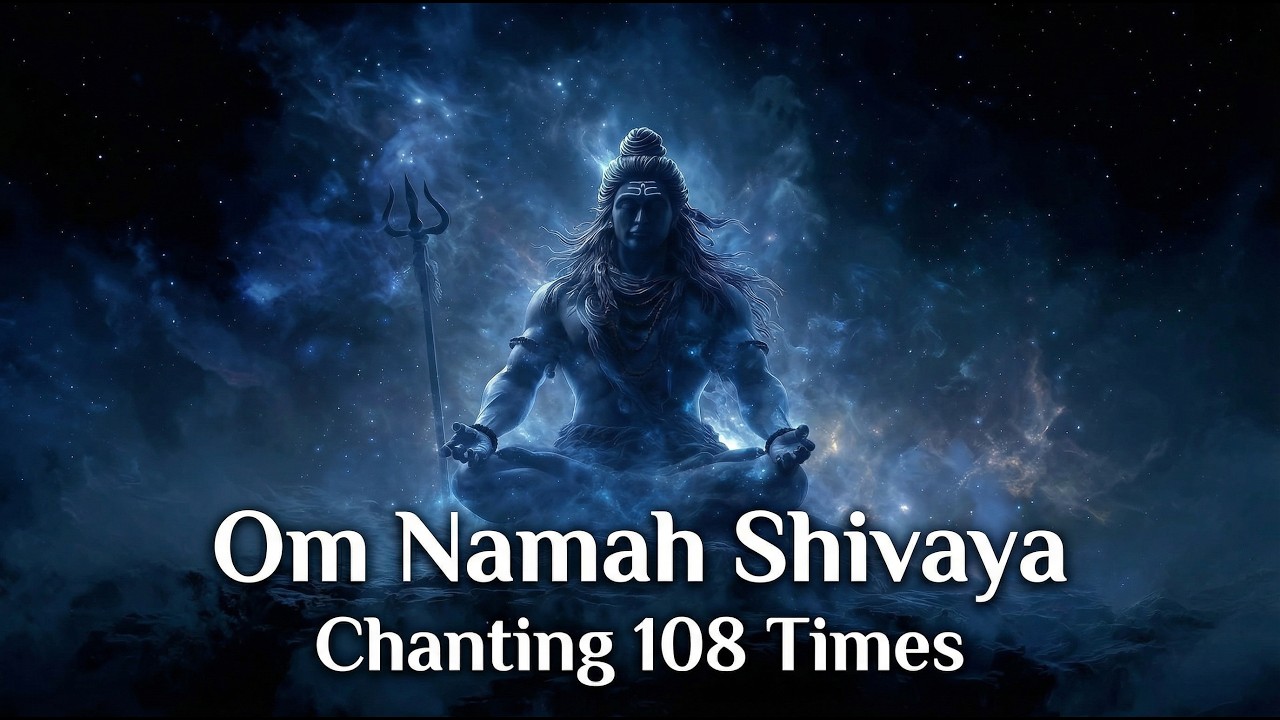 Om Namah Shivaya Chanting 108 Times | Powerful Shiva Mantra for Peace & Positivity