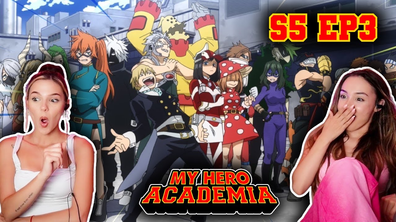 My Hero Academia Season 5 Episode 3 REACTION |Clash! Class A vs. Class B! |