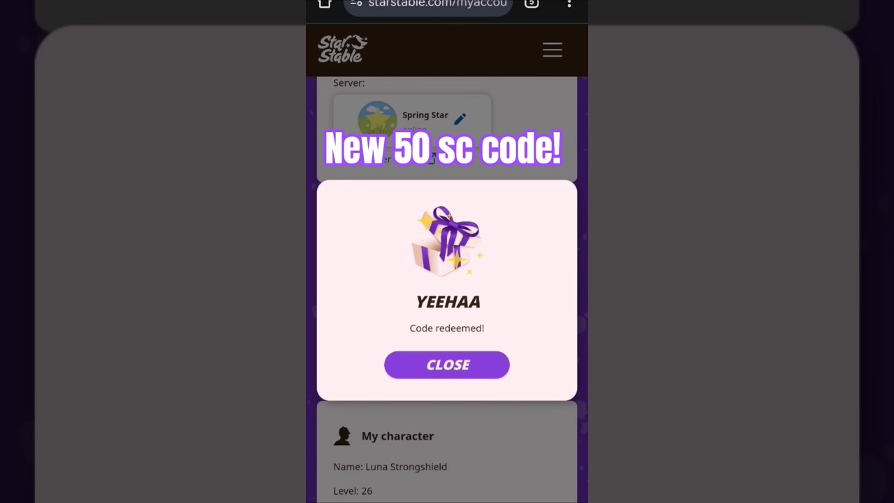 New Star Coins code valid until 23th of August! 🌟 